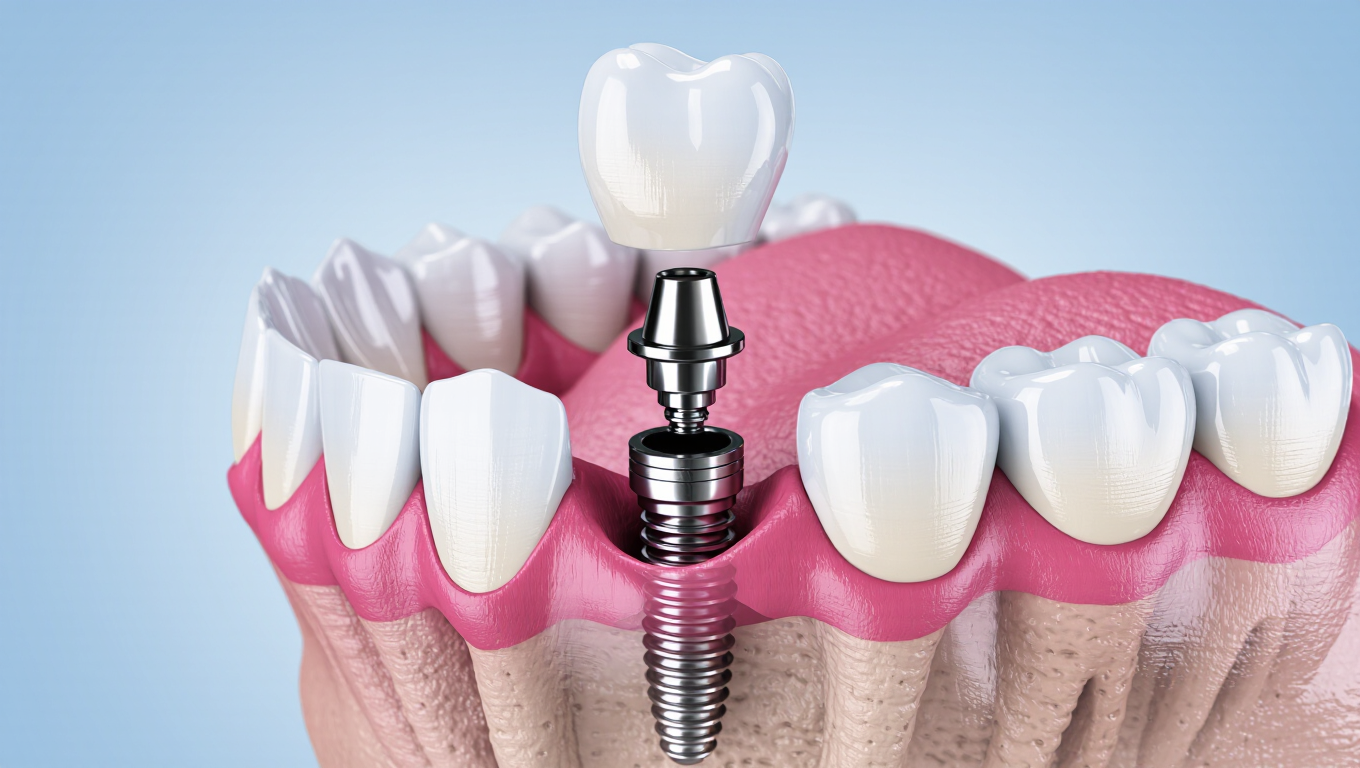 Short Dental Implant For Supporting Dental Prosthetics