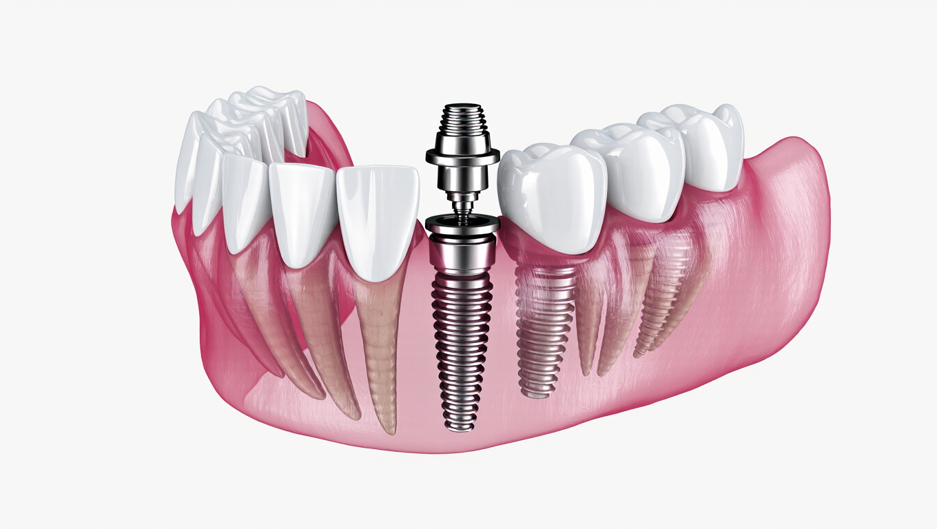 Endosteal Implant For Preserving Jaw Bone Volume