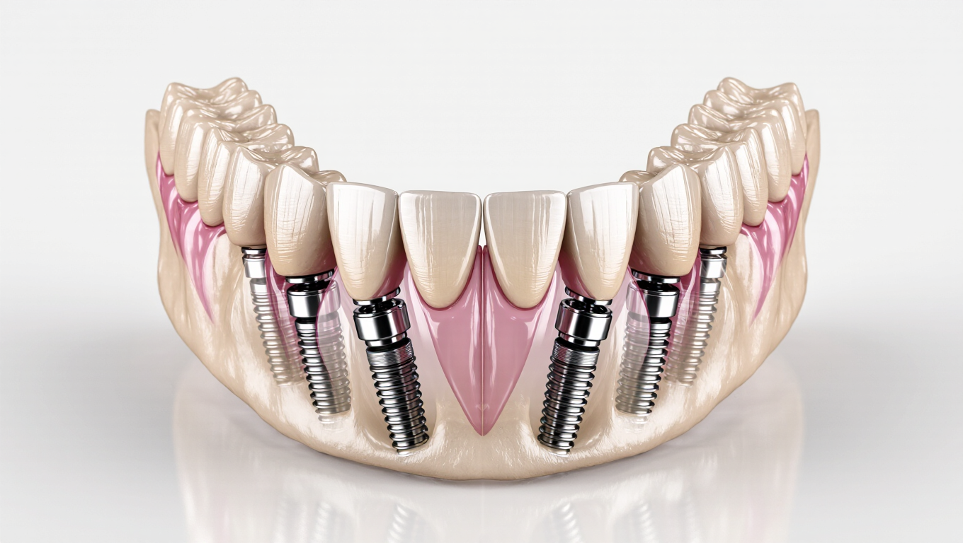 Full Arch Dental Implants For Preserving Jaw Bone Volume
