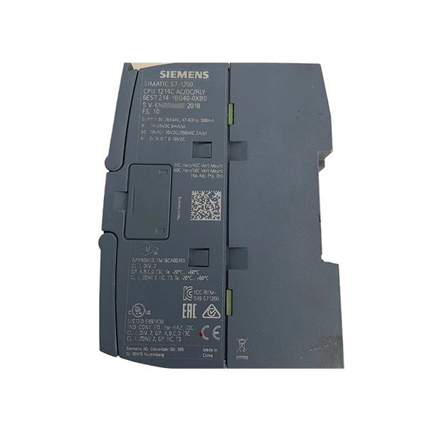 SIEMENS S7-1200 PLC 6ES7214-1BG40-0XB0
