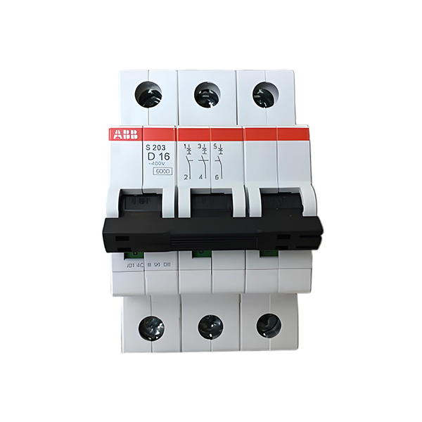 Автоматический переключатель 3P ABB S203-D16 16A 6kA 400V