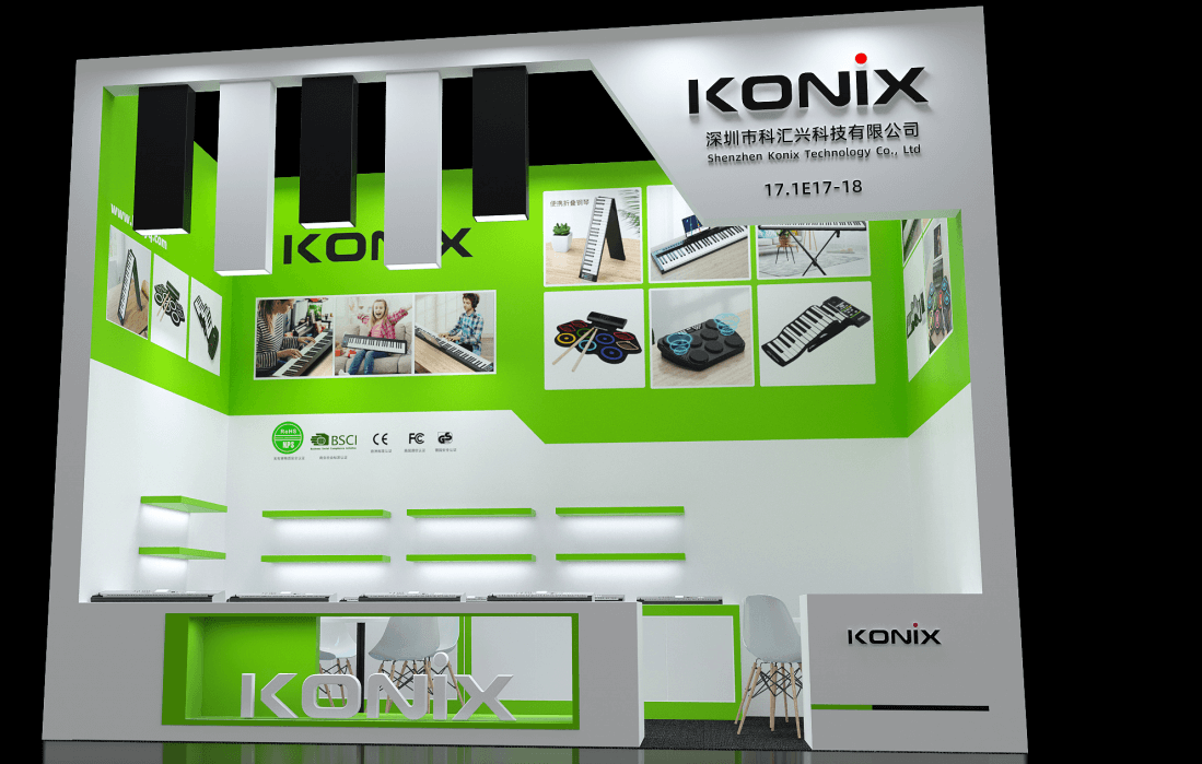 Shenzhen Konix Technology Co., Ltd. представит инновационные портативные музыкальные инструменты на Гонконгской электронной выставке 2025 – Обратный отсчет начался!