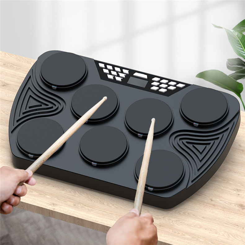 Electric Drum Kit Professional Musical InstrumentsMidi Electronic Drum Set-1 (9)id2