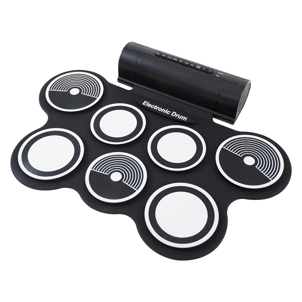 Электронная ударная установка Konix MD759 Digital Midi Electric Drum Set с 7 пэдами