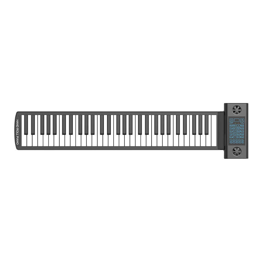 Konix PS61B Цифровое пианино 61 клавиша Портативный роликовый пианино игрушка