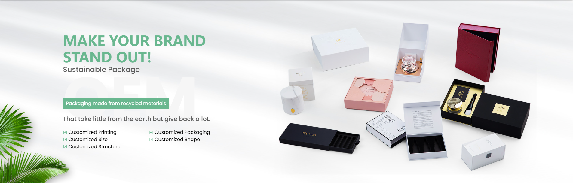 Sustainable Box Packaging