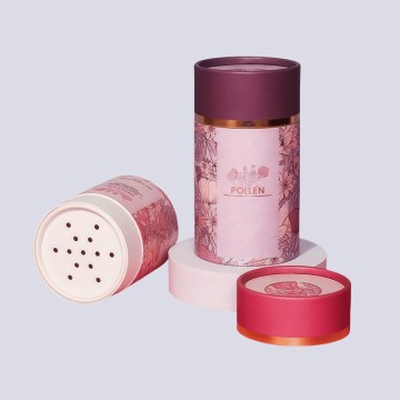 Lebensmittelechter Meersalz-Papierverpackungszylinder mit Shaker