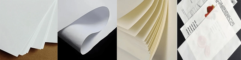 different types of paper