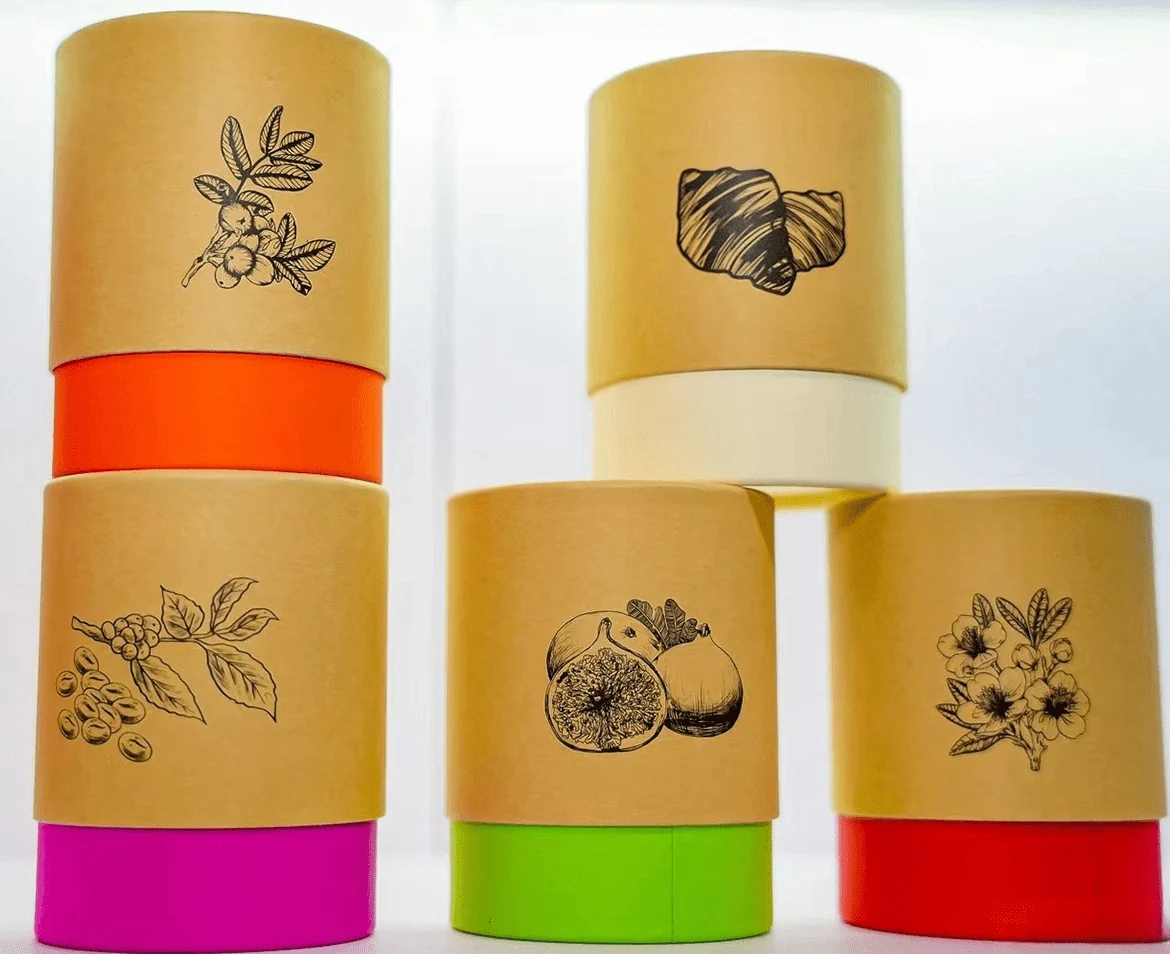 food paper tubes
