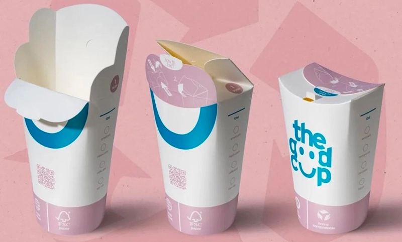 THE GOOD CUP paper cup