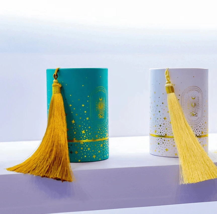 Mungkin untuk menjadikan pembungkusan tiub kertas silinder indah