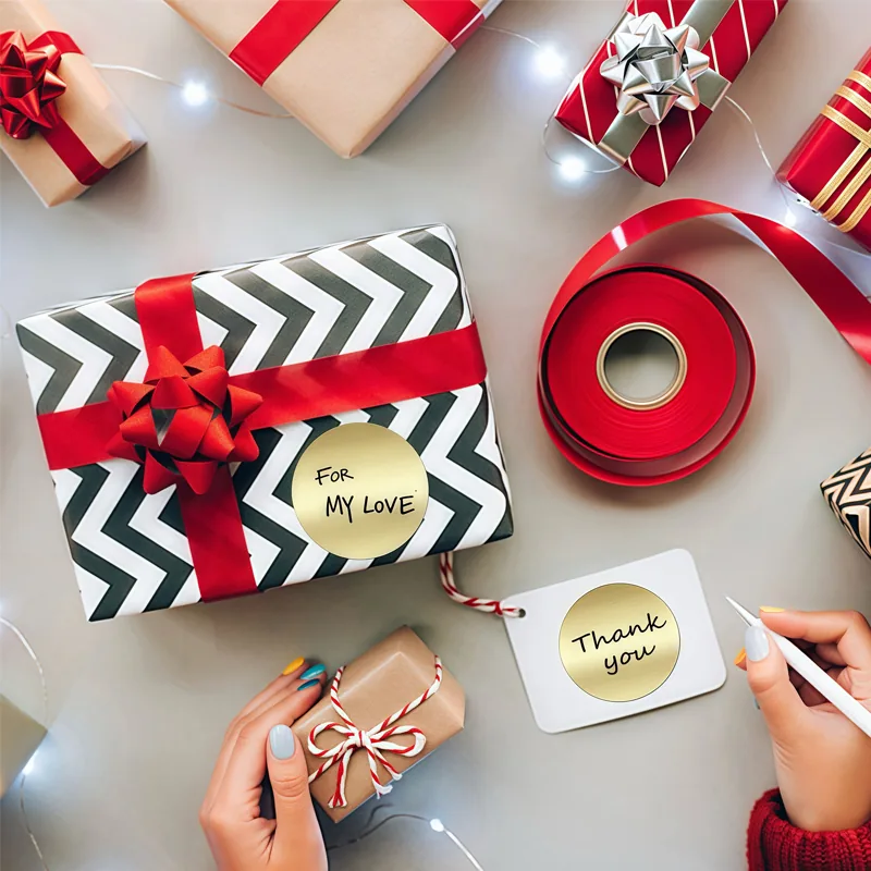 Etichette adesive persunalizate in argentu opaco cù forte adesione