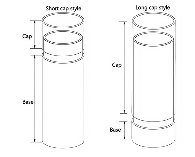 Diámetro del diseño del tubo de papel desodorante