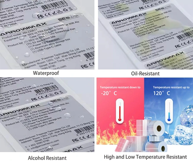 etichette ecologiche di alta qualità