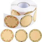 etichette adesive di carta kraft