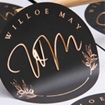 etichette adesive d'oru opacu