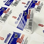 etichette di carta offset