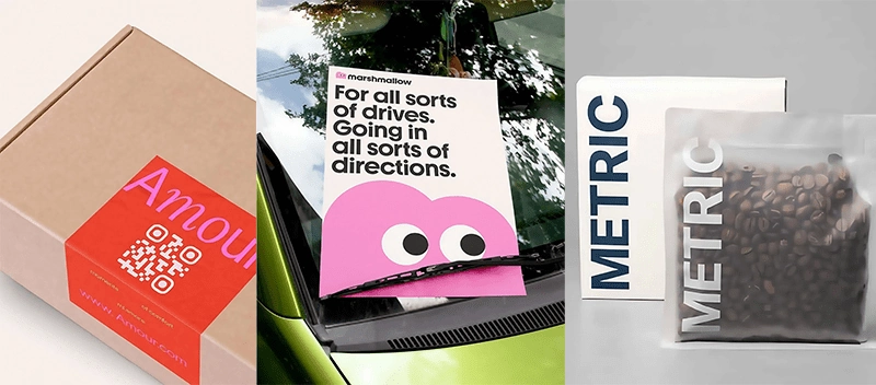 embalaje personalizado y minimalista