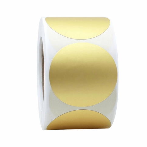 맞춤형 매트 실버 접착 라벨, 맞춤형 디자인