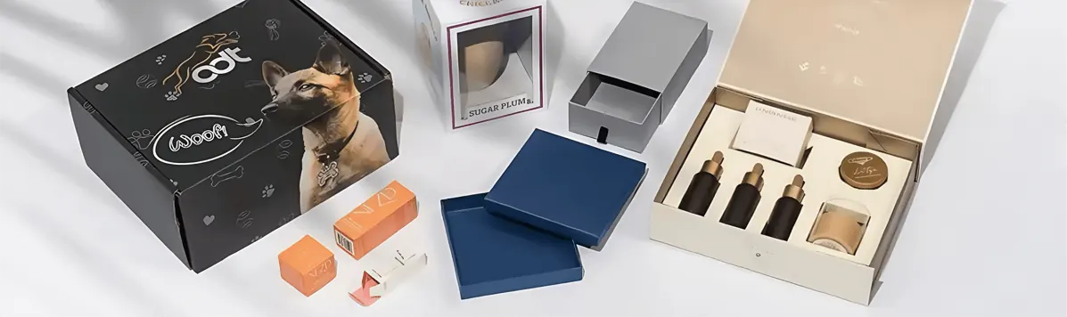 Scatule di Cassetti Persunalizate à l'Ingrossu | Imballaggi di Carta Sostenibile