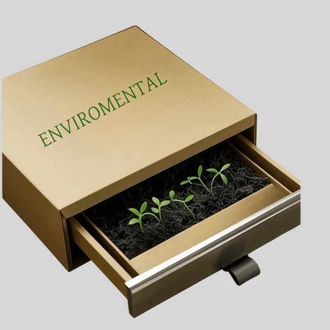 Imballaggi sustenibili fatti di materiali ecologichi, cuncepiti per riduce l'impattu ambientale è prumove un approvvigionamentu responsabile.