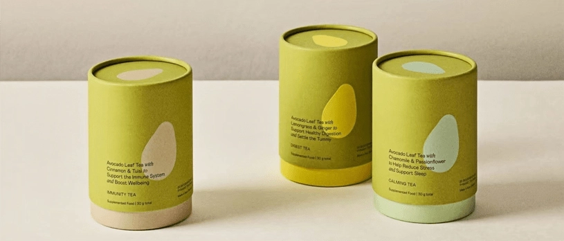Custom eco-friendly paper tubes for sustainable packaging solutions.
