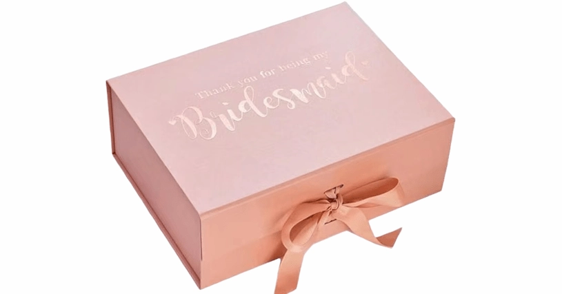 Space-saving folding box, customizable eco-friendly packaging.