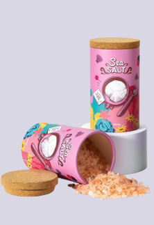 Custom biodegradable food paper tube packaging, designed for sustainable and eco-friendly packaging solutions for food products.