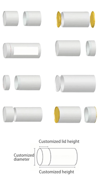 Custom types of paper tube.