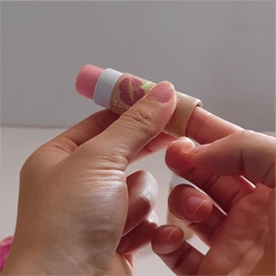 ush-up deodorant stick and lip balm in sustainable packaging.