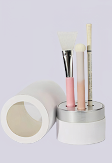 Eco-friendly skincare paper tube packaging, a biodegradable and sustainable choice for packaging beauty and skincare products.