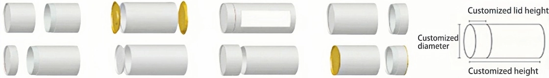 Types of paper tube.