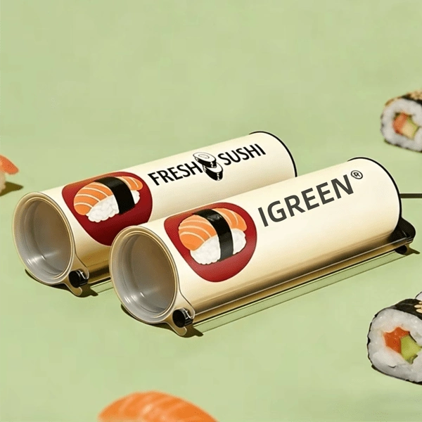 सुशी पैकेजिंग पेपर ट्यूब | कस्टम इको-फ्रेंडली पुश पॉप कंटेनर