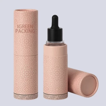 Eco-friendly, Biodegradable Paper Tube for Essential Oil Bottle Storage