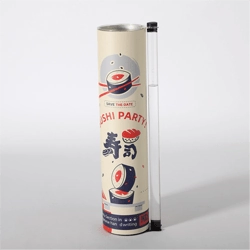 Kurongedza chubhu yesushi yepush pop yakagadzirwa nemaoko.