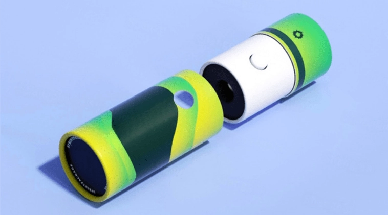 Eco-friendly e-cigarettes tube packaging made from sustainable materials, offering secure protection and meeting environmental standards.