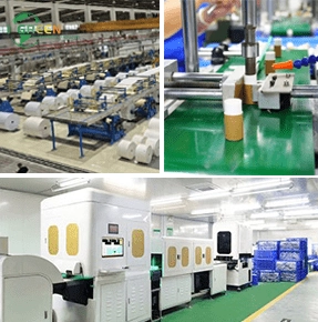 VIHREÄ PCAKGAGING -automaatio ja tehokkuus.