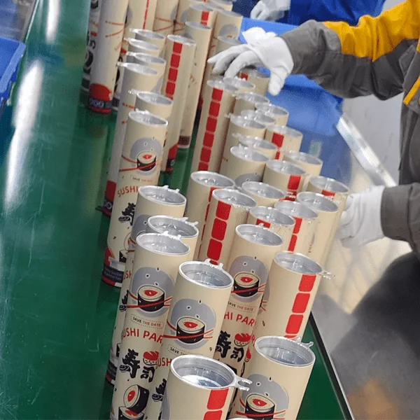 Sushi push pop paper tube supplier offering custom eco-friendly packaging solutions.