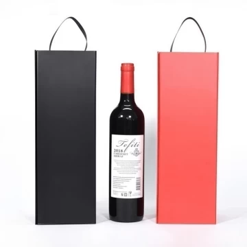 Niestandardowe składane pudełka na wino pozwalające zaoszczędzić na kosztach przechowywania i transportu