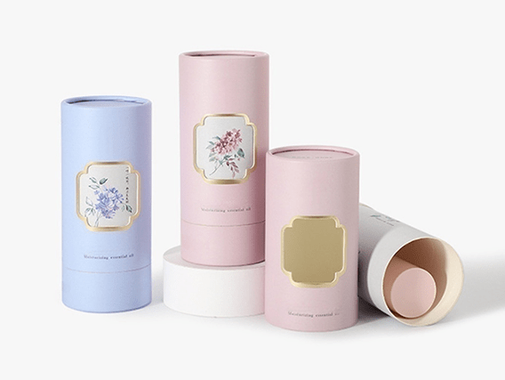 Spersonalizowane, ekologiczne opakowania z okrągłych tub dla Twoich produktów.