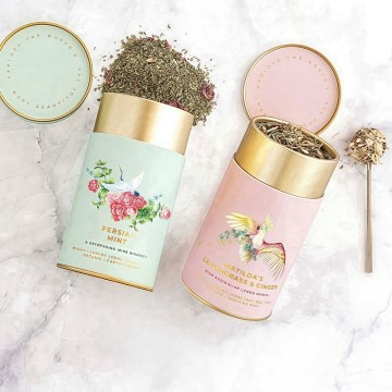 Imballaggio cilindrico per alimenti, resistente all'umidità, alla polvere e ai raggi UV, con stampa personalizzata per tè, caffè, caramelle e cioccolato