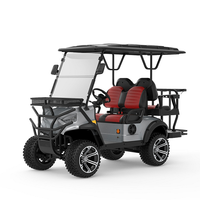 Cheap R-H2+2 48V Electric Golf Cart With Ball Bag Holder
