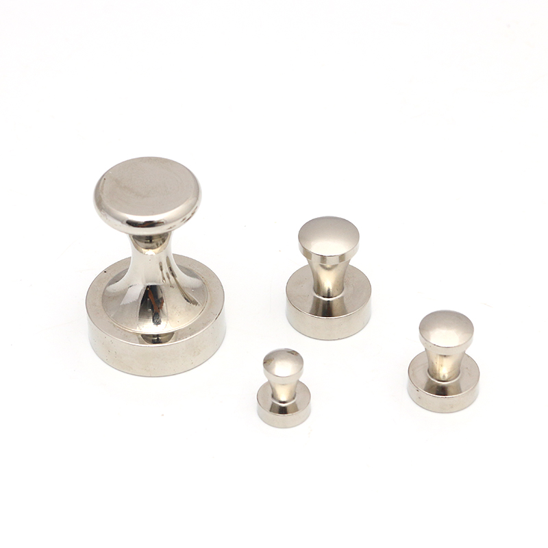 LANCE Strong Neodymium Plastic & Metal Push Pin Magnet For Refrigerator, Whiteboards, Map, Calendar