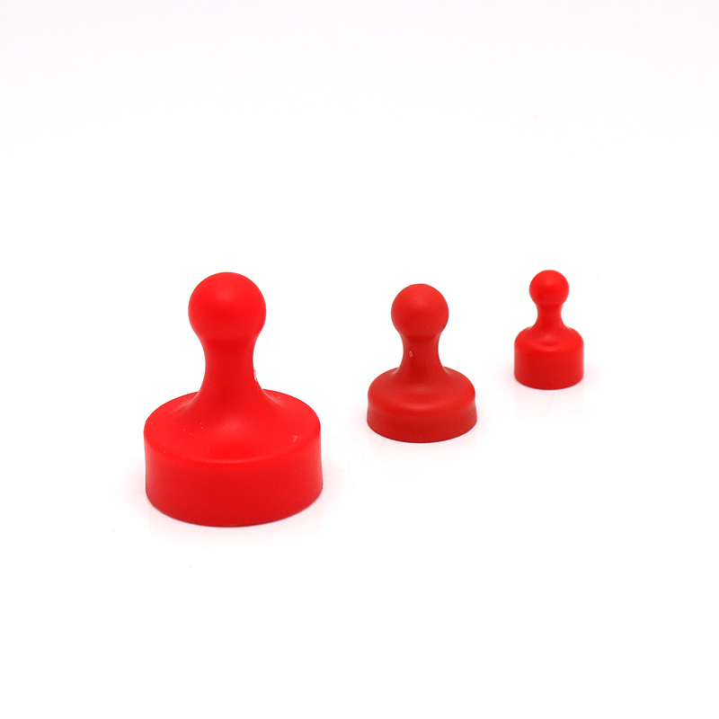 LANCE Strong Neodymium Plastic Push Pin Magnet For Refrigerator, Whiteboards, Map, Calendar