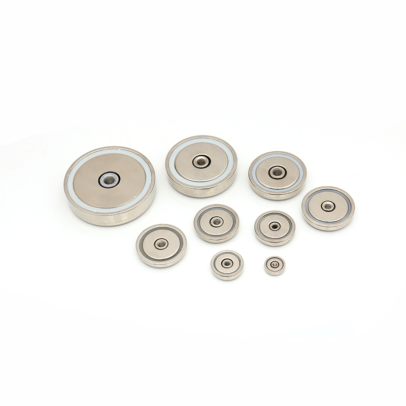 Strong Neodymium Pot Magnets with internal thread-metric thread Lance SNH for Kitchen, Home