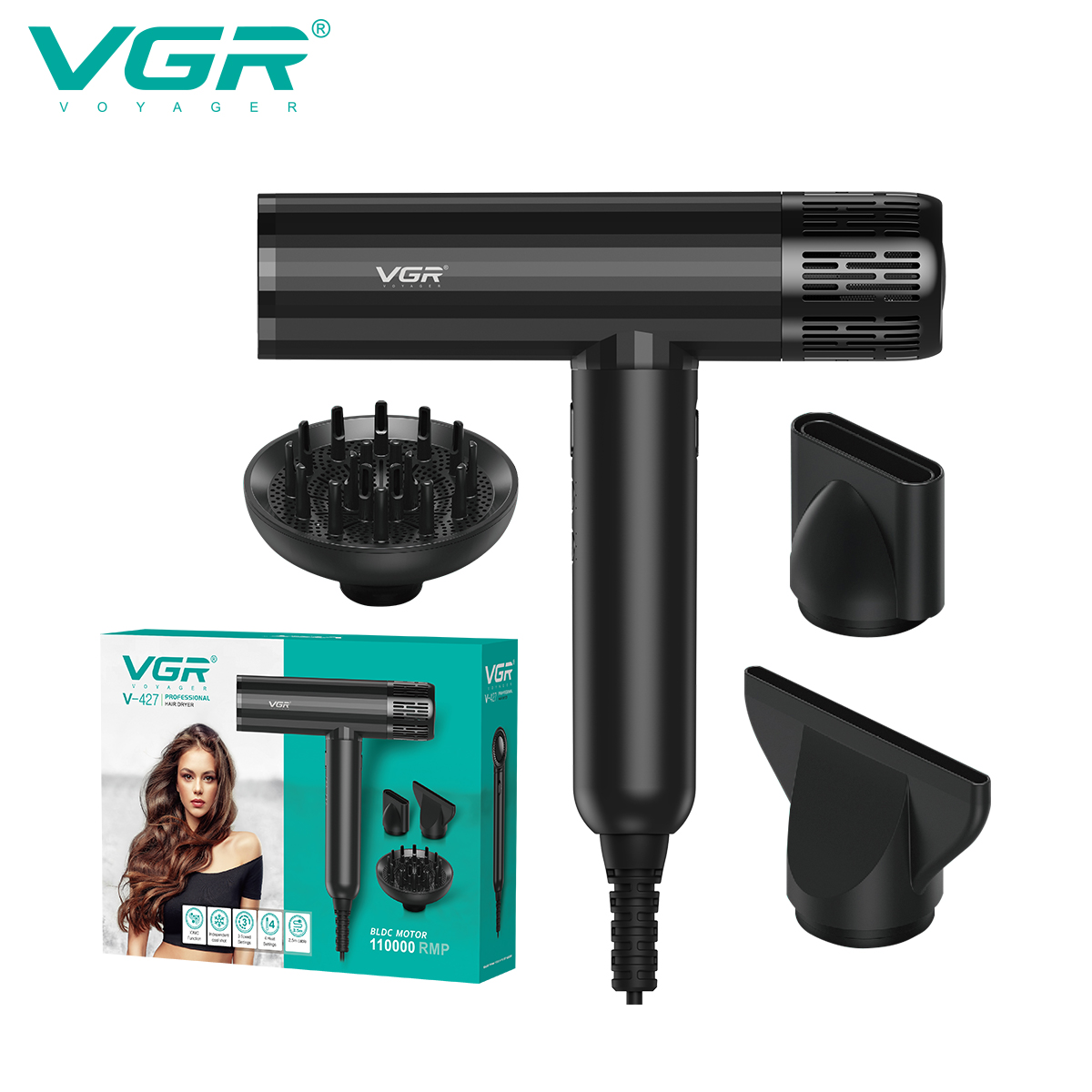 Professional hair clipper V-427