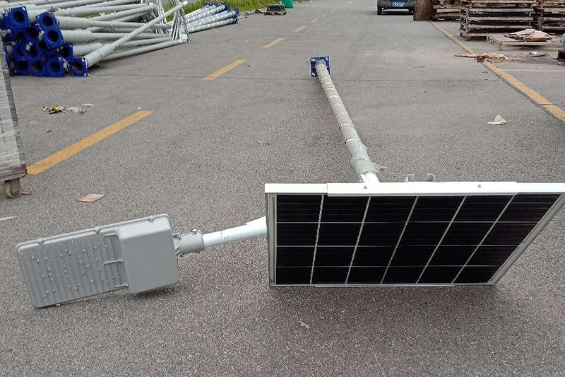 High lumen solar street lights for road project 6-10M
