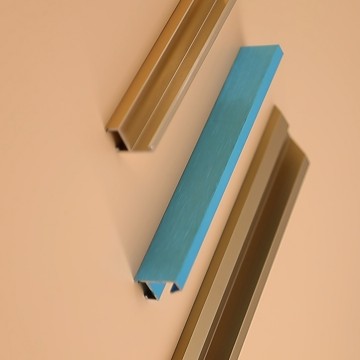 Profilé de cadre en aluminium pour miroirs décoratifs, photos et tableaux, à prix de gros