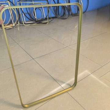 لوحة لمس LED مؤكسدة من الألومنيوم باللون الذهبي والأسود والفضي