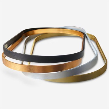 Wholesale Price Bending Aluminum Frames Aluminum Mirror Frame Profile for Decor Mirrors Pictures Paintings Metal Framed